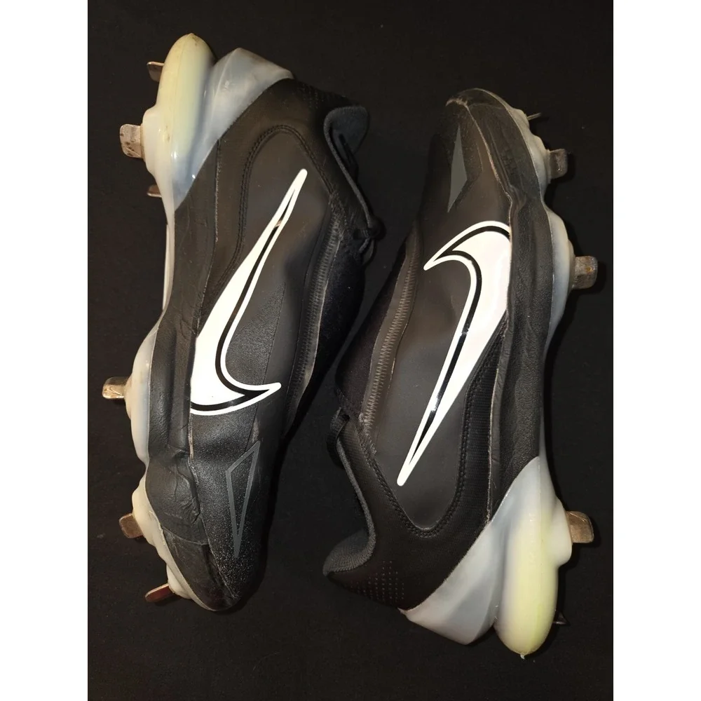 Nike‎ Force Zoom Trout 8 Pro Mens Size 9 Metal Black Baseball Cleats CZ5915-010